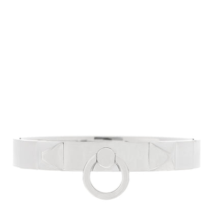 Hermes Sterling Silver PM Collier De Chien Bracelet ST 1 of 3