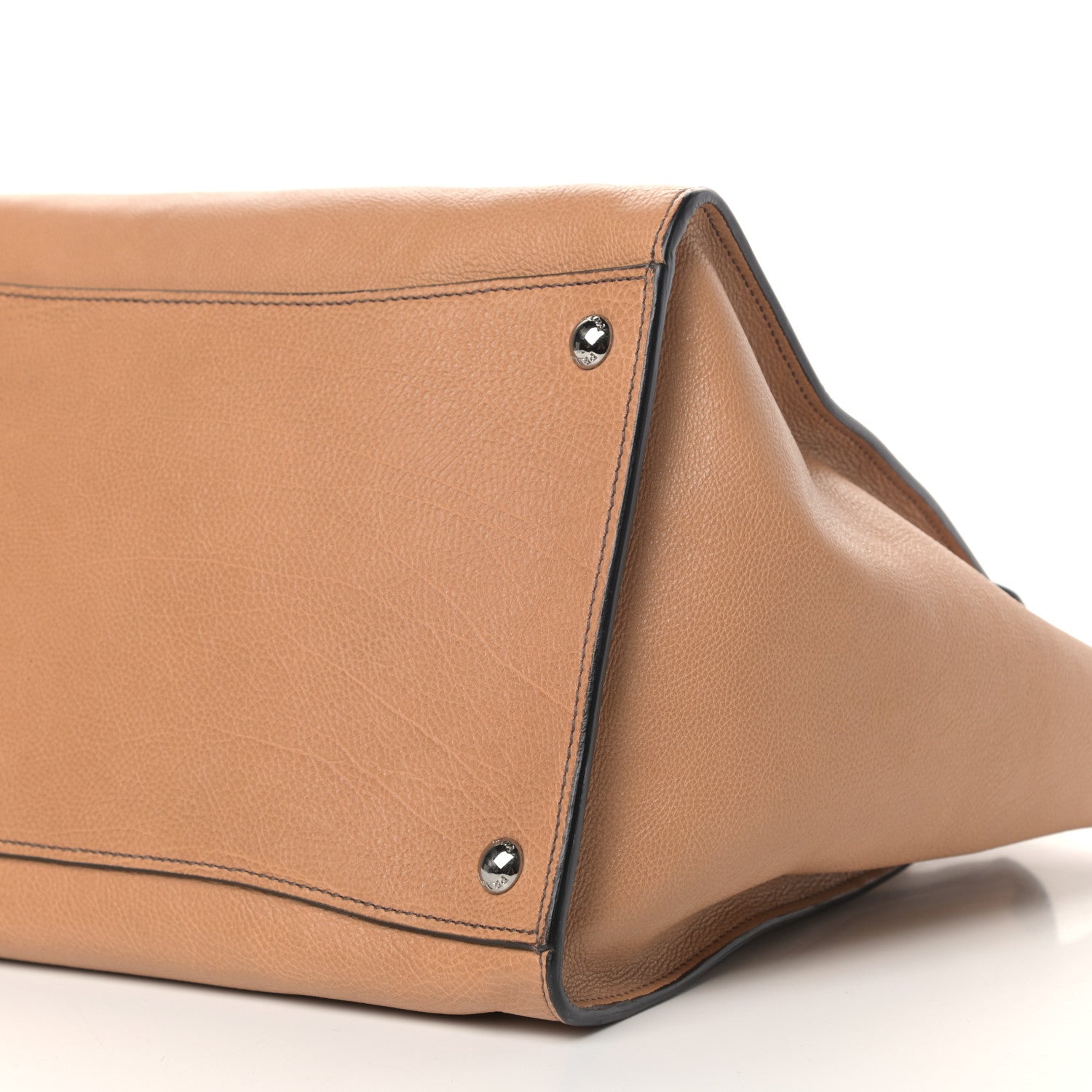 Prada Glace Calf Large Twin Pocket Tote Naturale 10 of 11