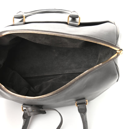 Saint Laurent Calfskin Classic Duffle 6 Earth 4 of 14