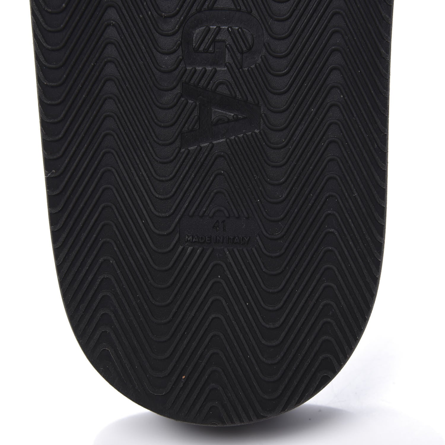 Balenciaga Nappa Allover Logo Embossed Womens Pool Slide Sandals 41 Black White 9 of 11