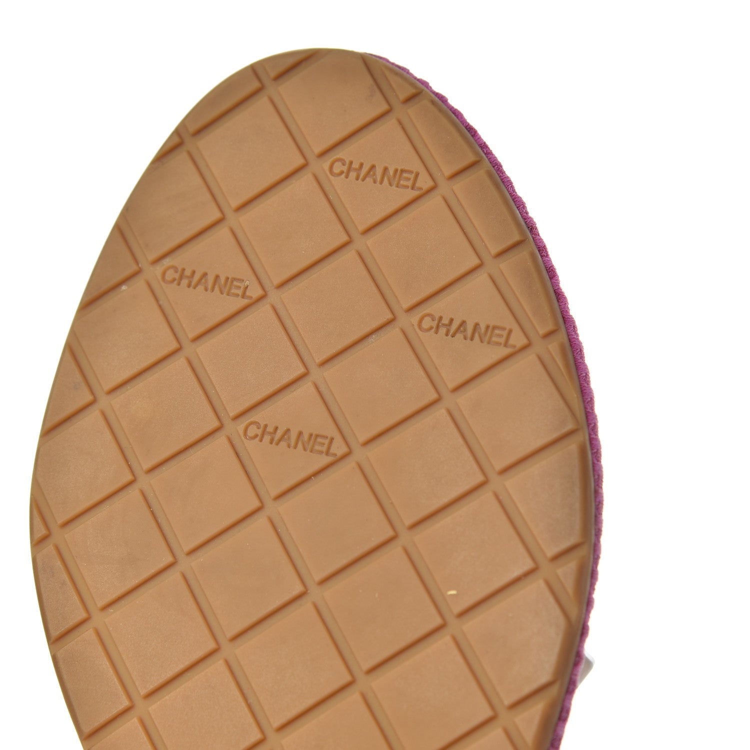 Chanel Mesh CC Thong Sandals 41 Fuchsia 9 of 13