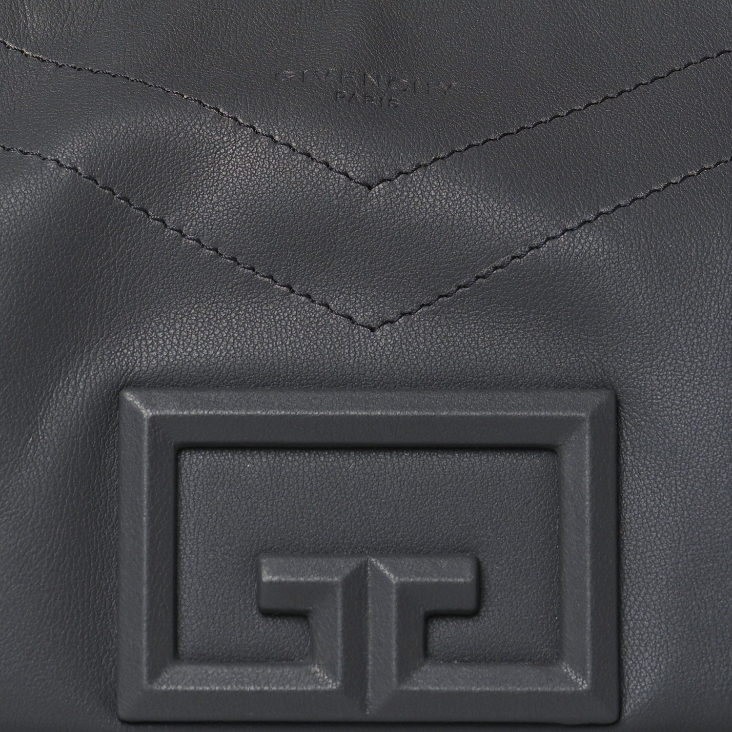 Givenchy Calfskin Medium ID93 Satchel Storm Grey 8 of 10