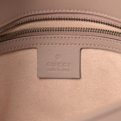 Gucci Calfskin Matelasse Small GG Marmont Shoulder Bag Porcelain Rose 6 of 11