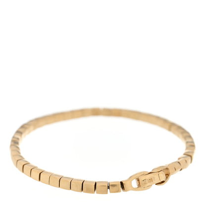 David Yurman 18K Yellow Gold 4mm Square Bead Bracelet 2 of 3