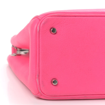 Christian Dior Calfskin Small Diorissimo Tote Pink 9 of 13