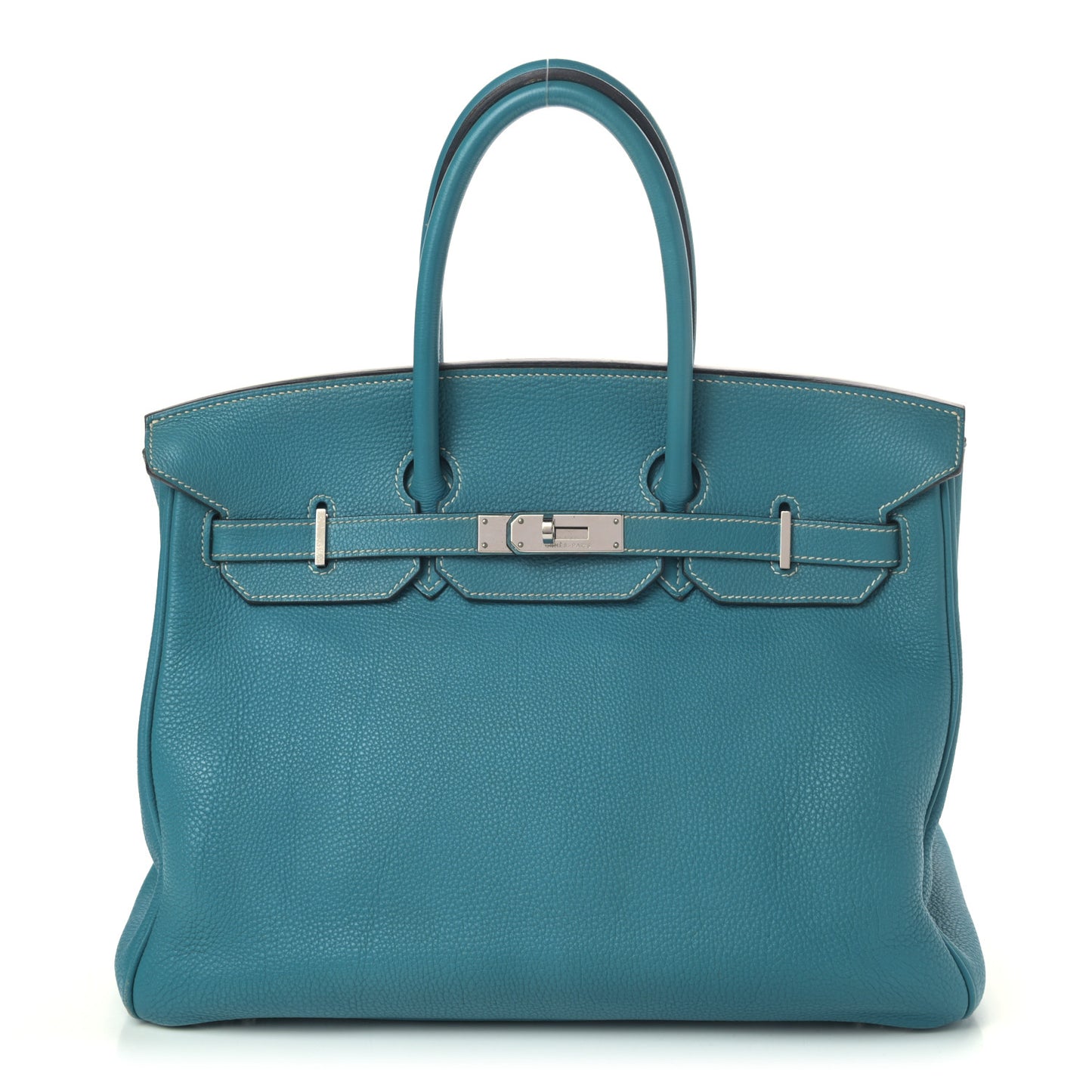 Togo Birkin 35 Blue Jean