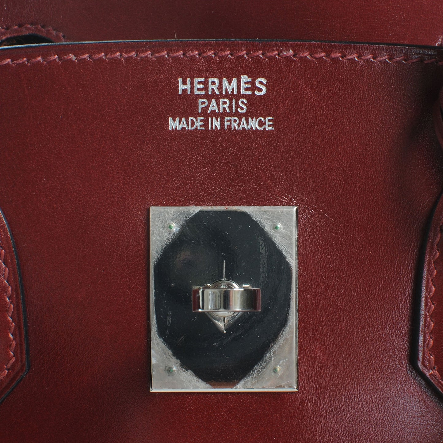 Box Calfskin Birkin 35 Rouge H