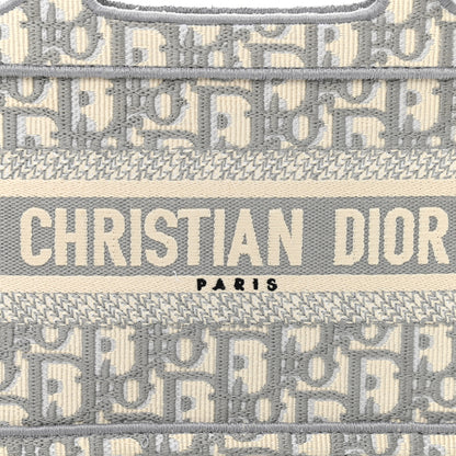 Christian Dior Oblique Mini Book Tote Grey Multicolor 8 of 11