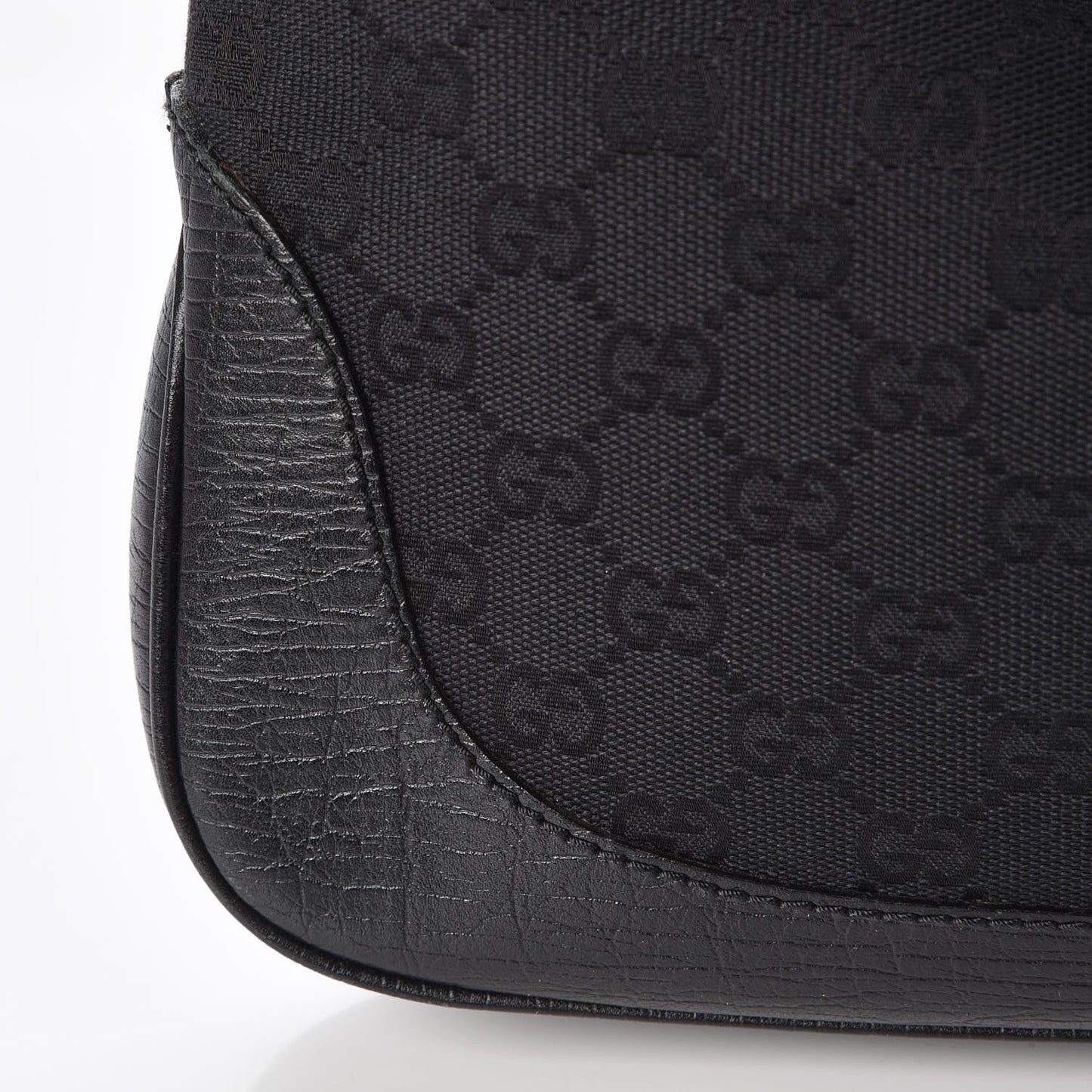 Monogram Small Jackie O Hobo Black