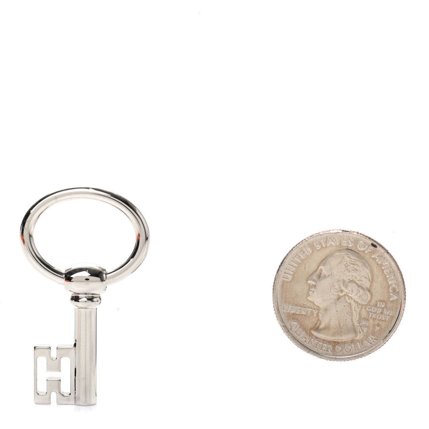 Palladium Curiosite Cle H Charm