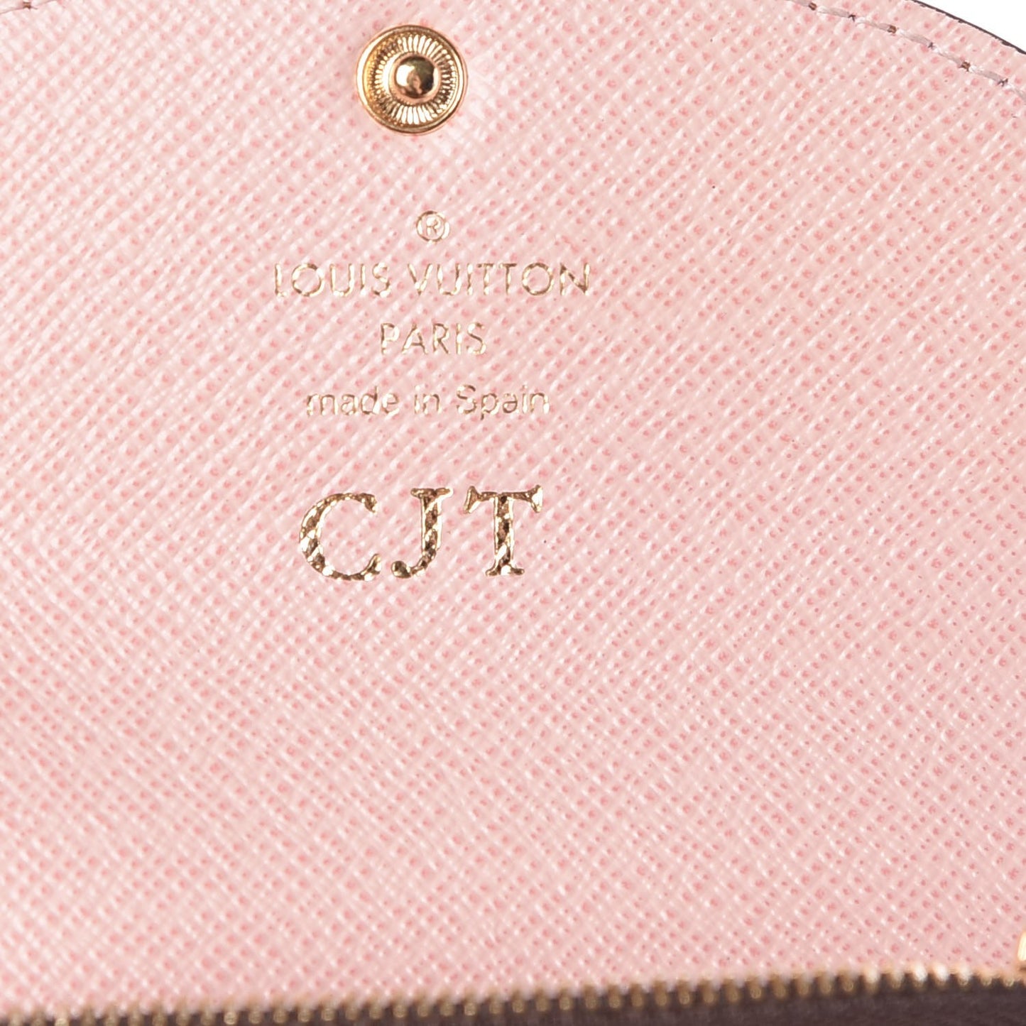 Damier Rosalie Coin Purse Rose Ballerine
