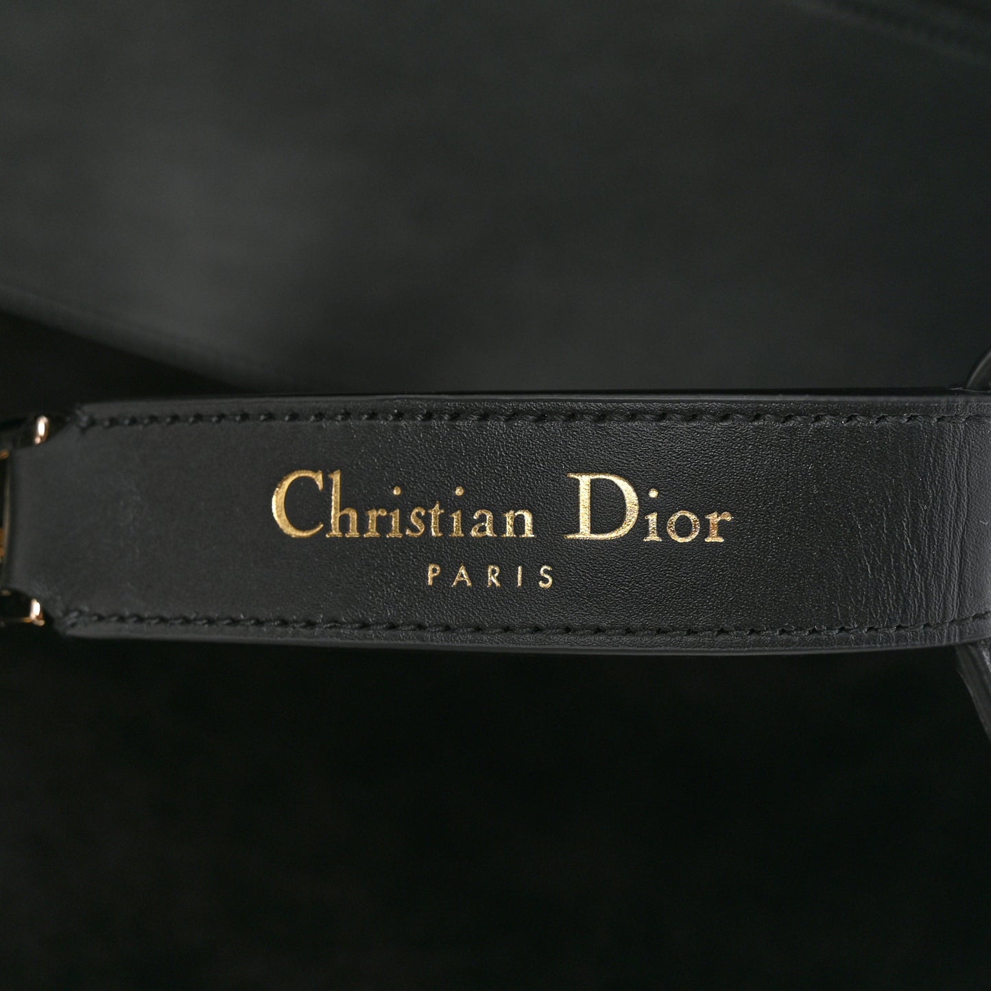 Calfskin Macrocannage Large Toujours Black