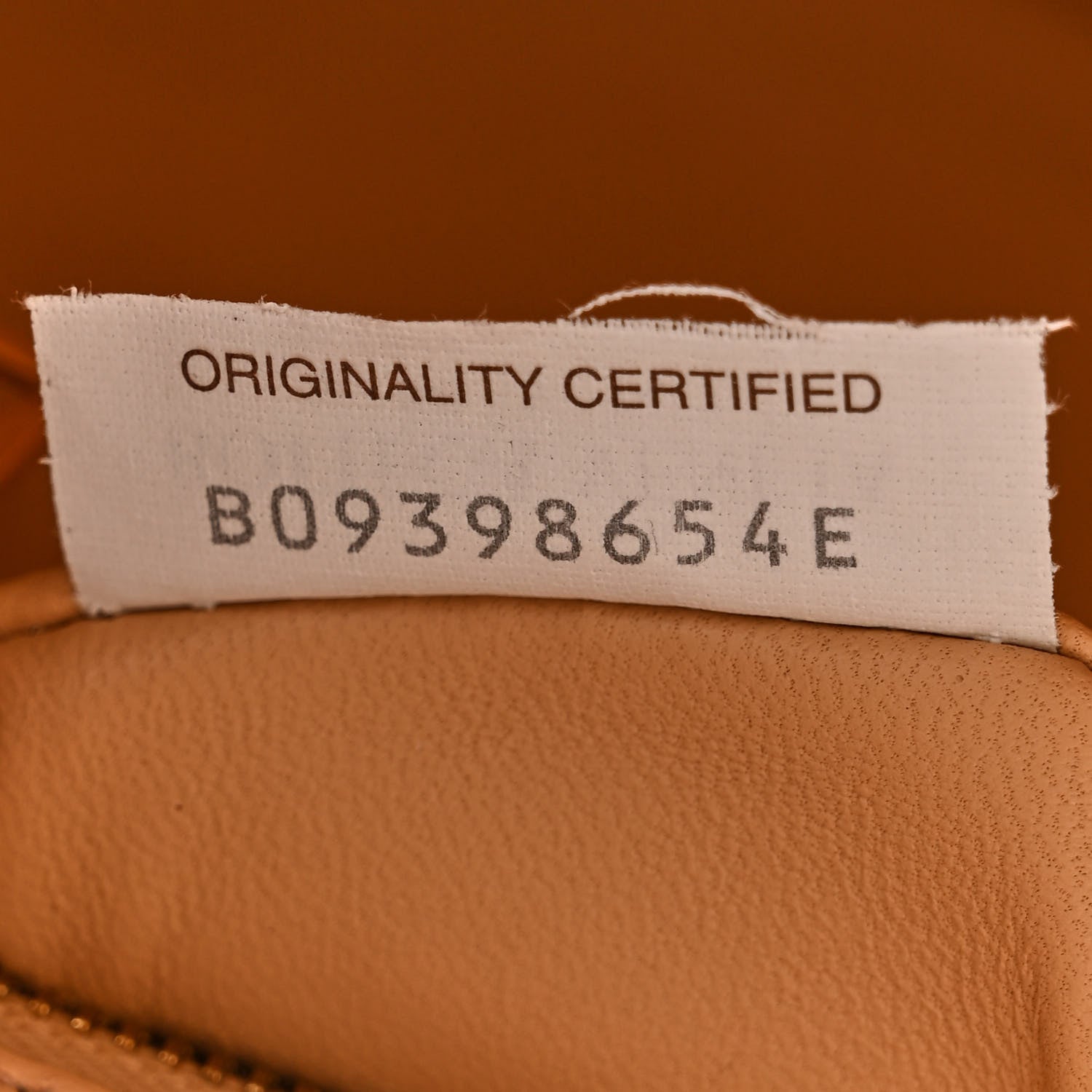 Bottega Veneta Box Calfskin Nappa Clip Bag Almond Gold 7 of 10