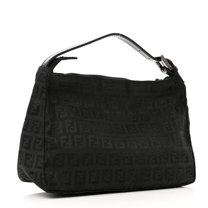 Fendi Zucchino Mini Pochette Black 3 of 9