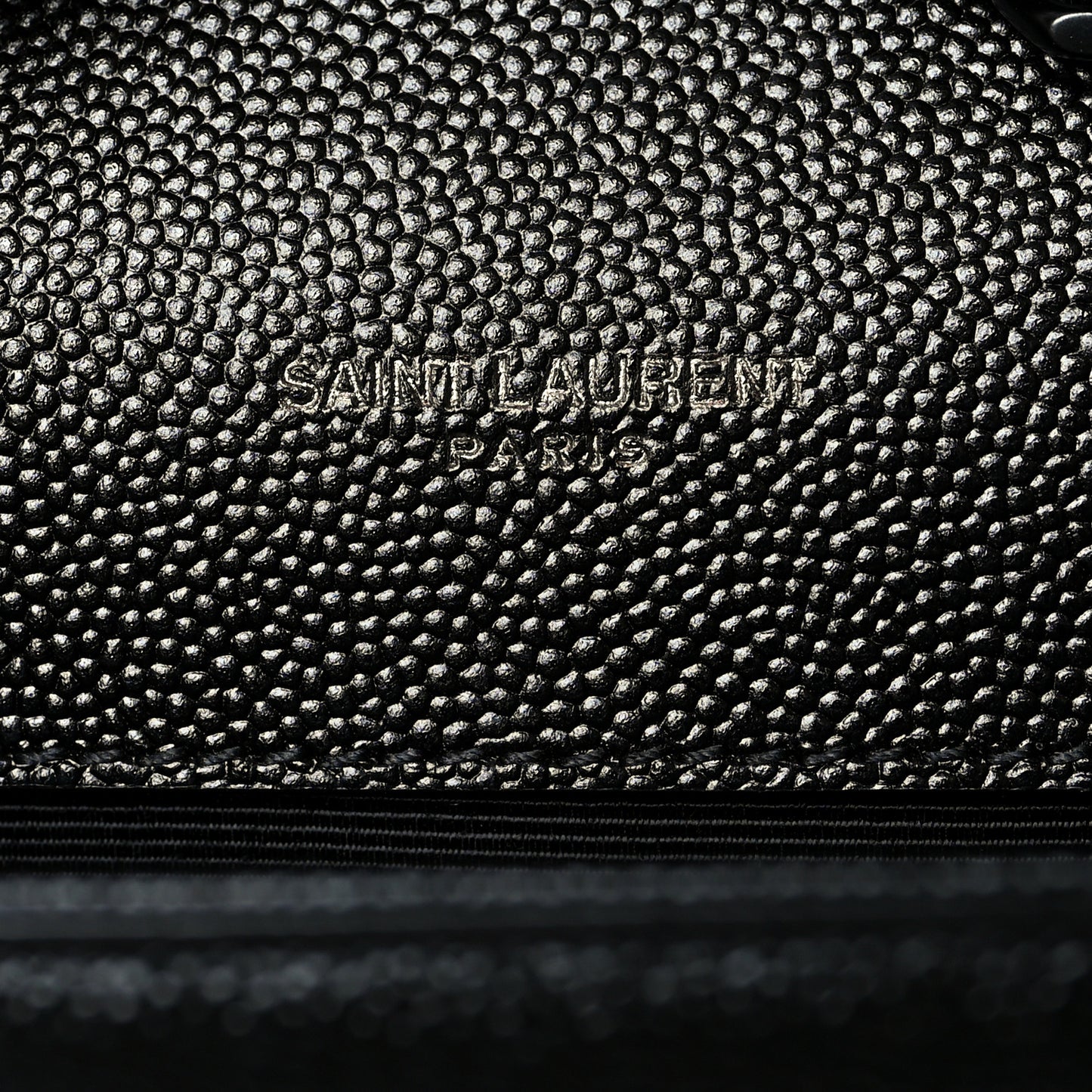 Grain De Poudre Small Monogram Kate Satchel Black