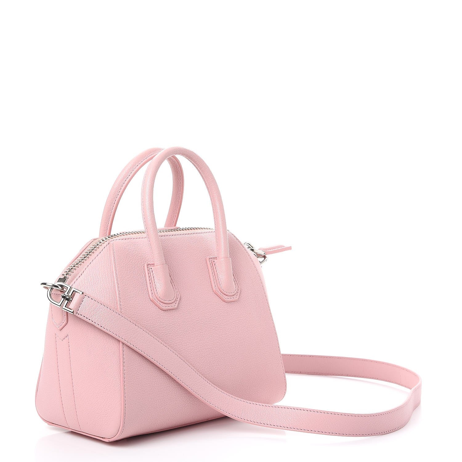 Givenchy Sugar Goatskin Mini Antigona Pale Pink 4 of 10