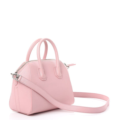 Givenchy Sugar Goatskin Mini Antigona Pale Pink 4 of 10