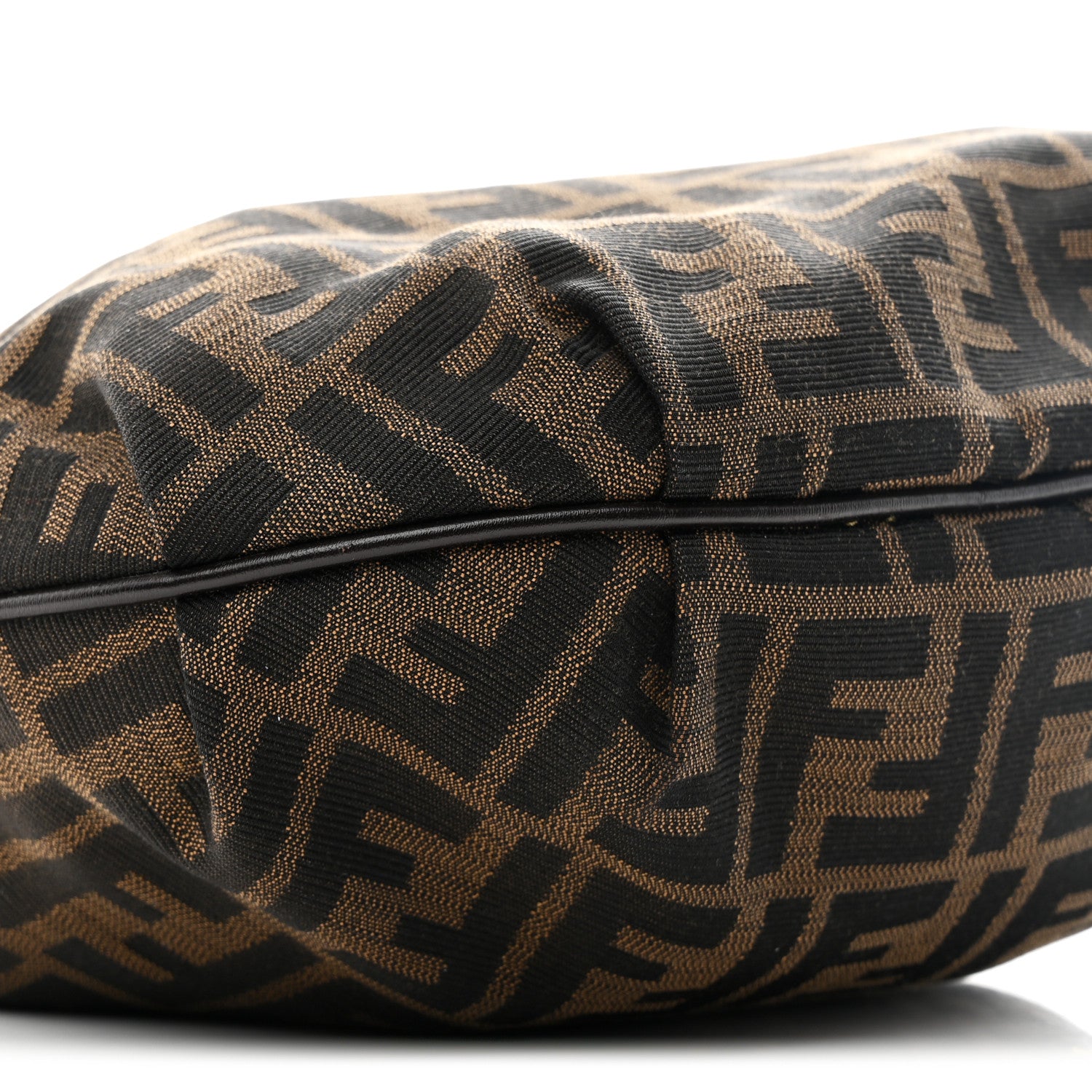 Fendi Zucca Small Chef Chain Hobo Tobacco 9 of 10