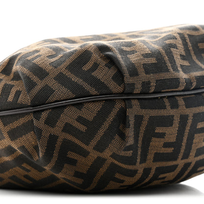 Fendi Zucca Small Chef Chain Hobo Tobacco 9 of 10