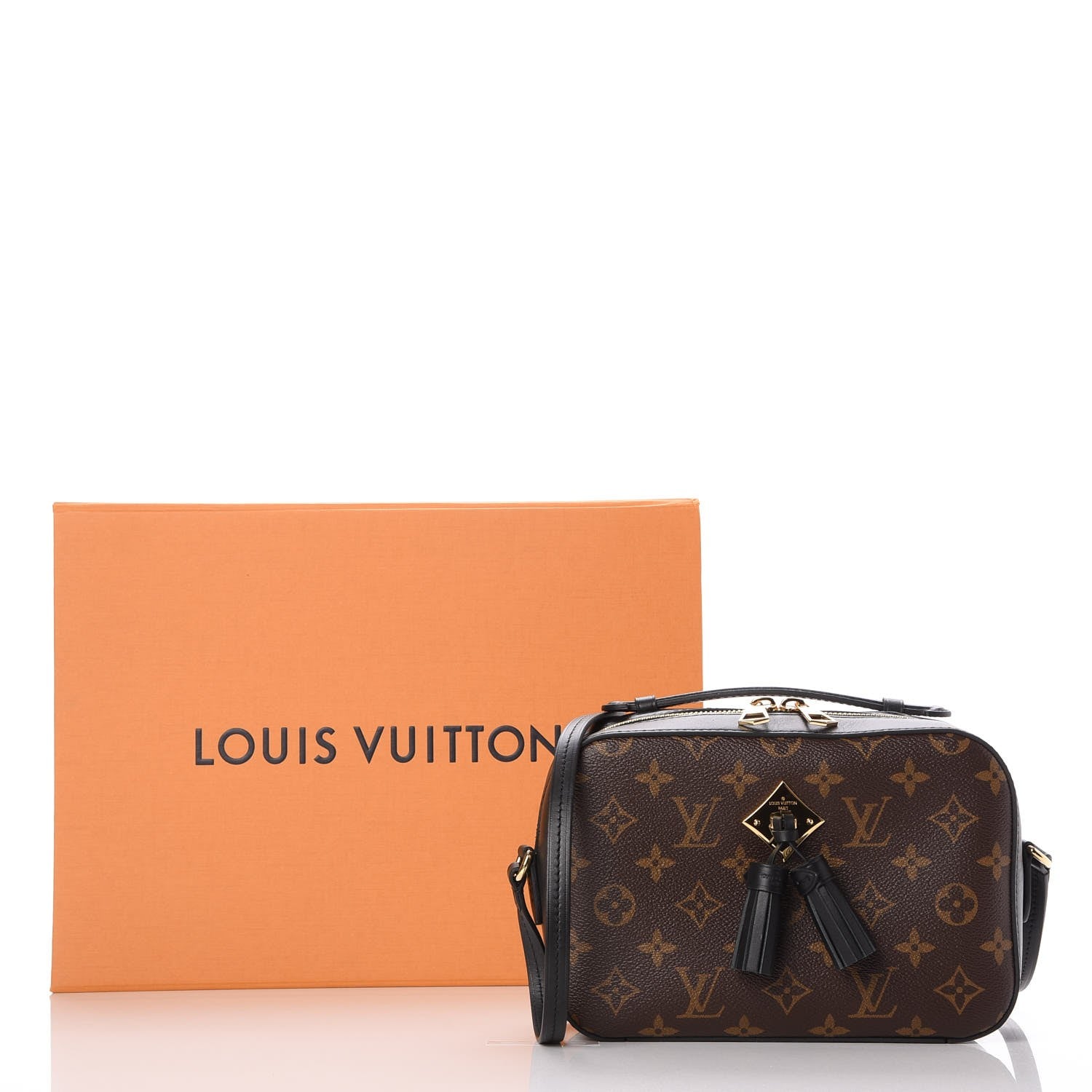 Louis Vuitton Monogram Saintonge Black 7 of 7