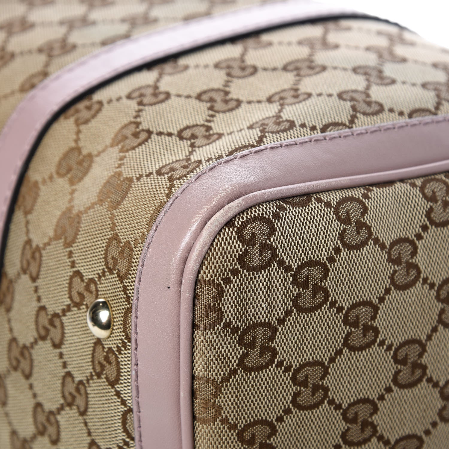 Gucci Monogram Medium Joy Boston Light Pink 13 of 17