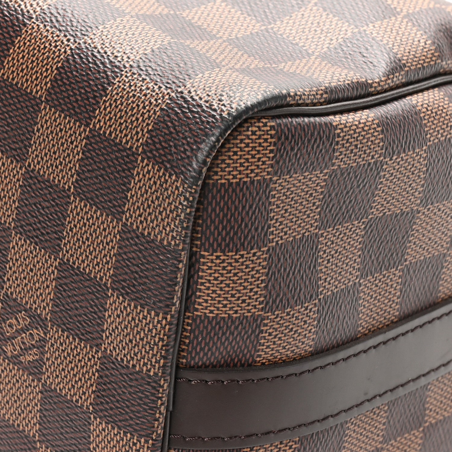 Louis Vuitton Damier Ebene Speedy Bandouliere 25 9 of 12