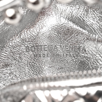Bottega Veneta Metallic Nappa Studded Intrecciato Mini Jodie Silver 6 of 10