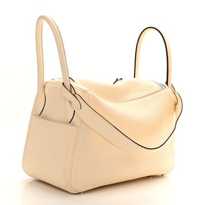 Hermes Taurillon Clemence Lindy 26 Nata 3 of 10