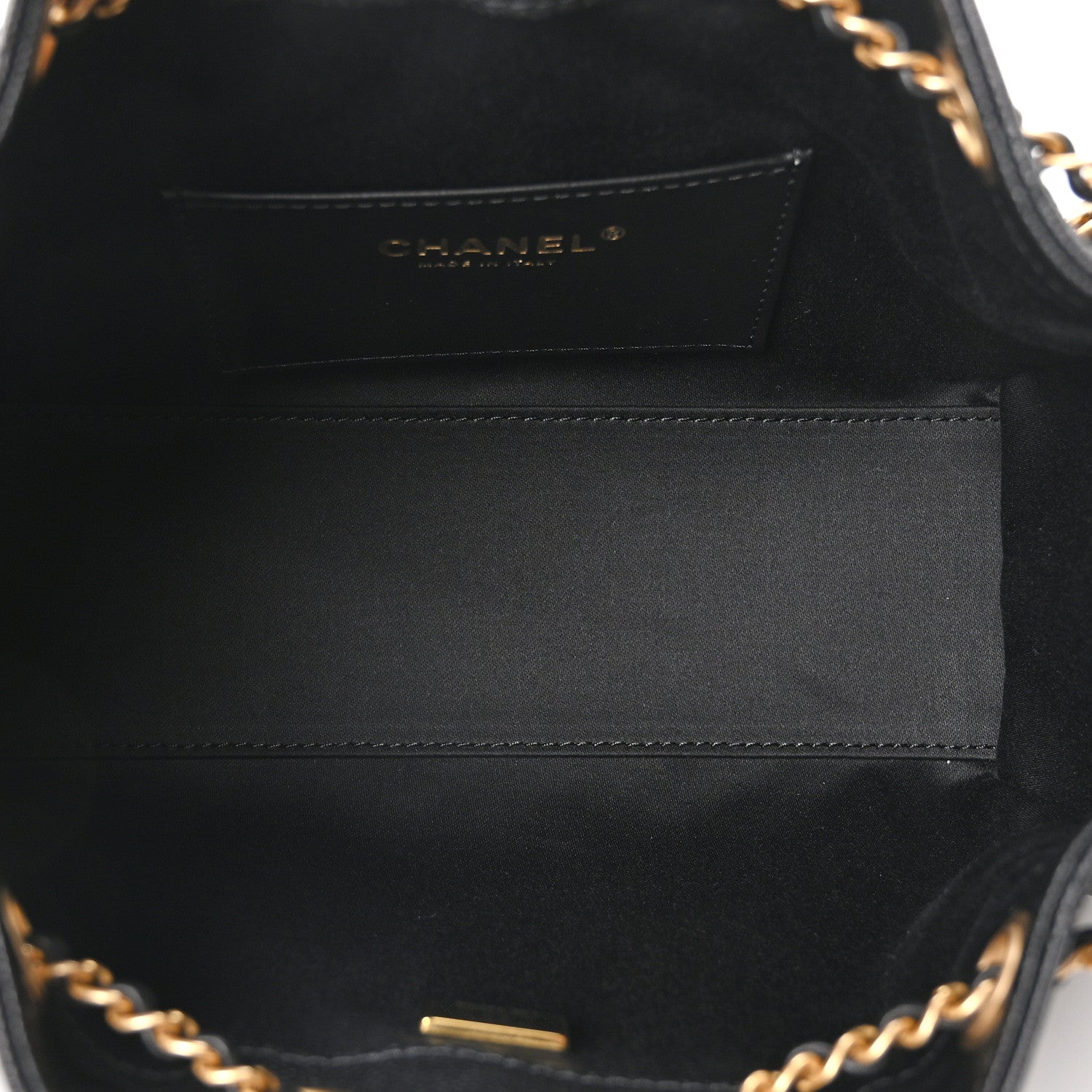 Chanel Caviar Quilted Mini Chanel 25 Handbag Black 5 of 10