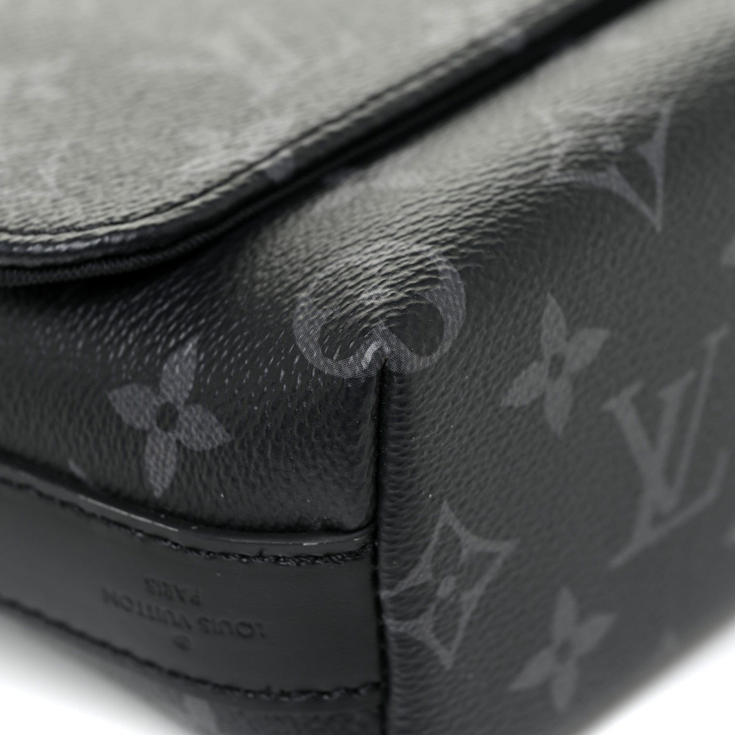 Louis Vuitton Monogram Eclipse District PM Black 11 of 15