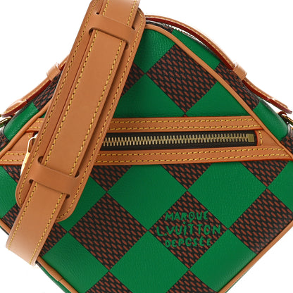 Louis Vuitton Damier Pop Chess Messenger Green 7 of 11