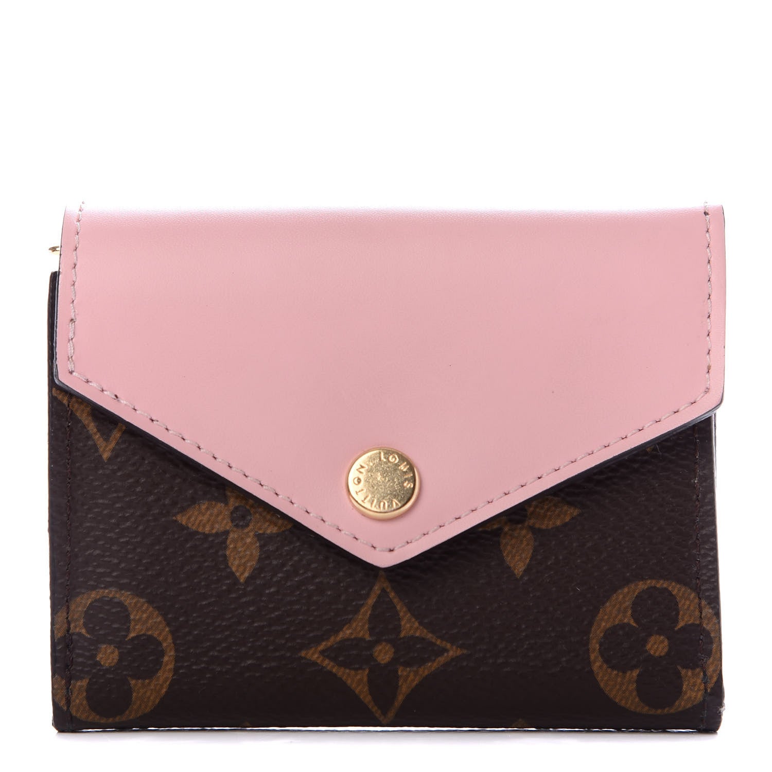 Louis Vuitton Monogram Zoe Wallet Rose Ballerine 1 of 8