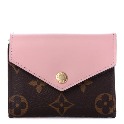 Louis Vuitton Monogram Zoe Wallet Rose Ballerine 1 of 8