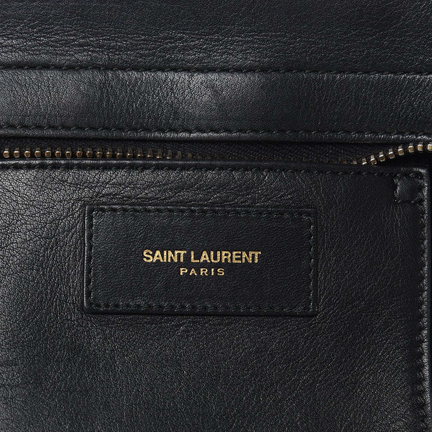 Calfskin Small Classic Y Cabas Black