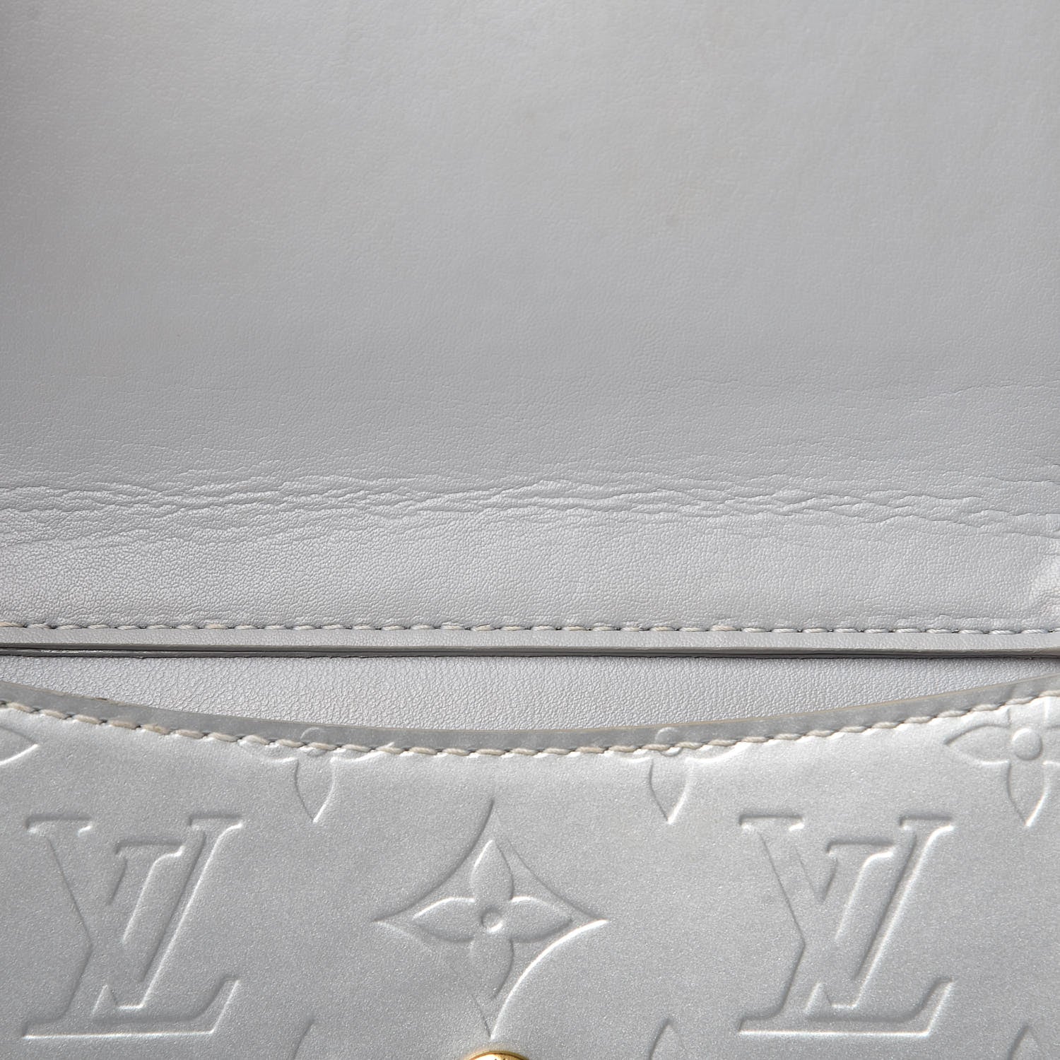 Louis Vuitton Vernis Mott Silver 7 of 15