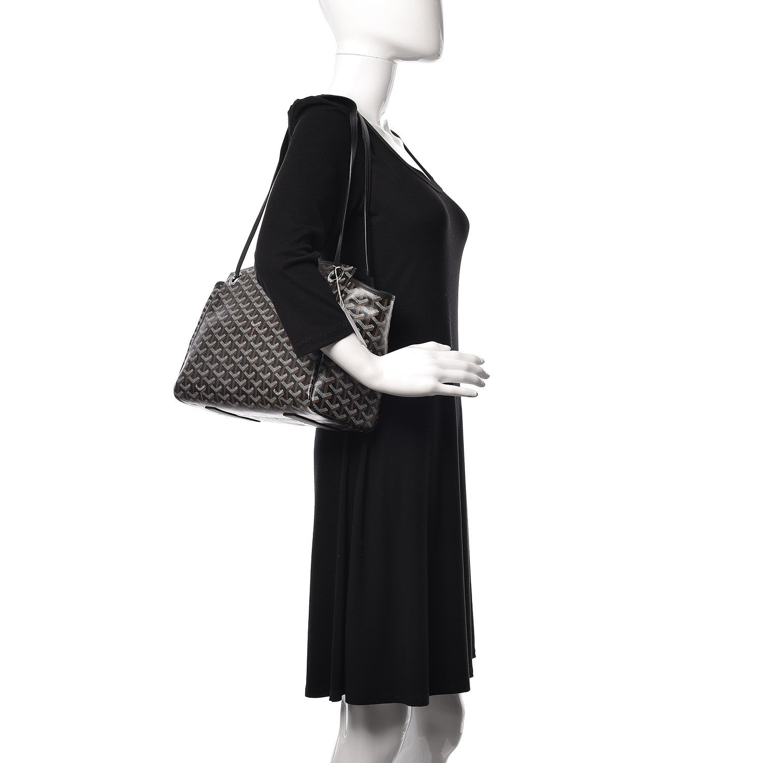 Goyard Goyardine Rouette PM Black 2 of 9