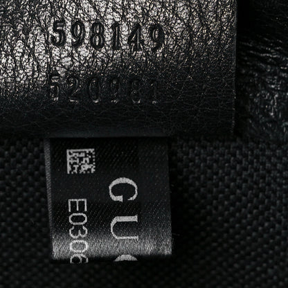 Gucci GG Supreme Monogram Psychedelic Bucket Bag Black 6 of 9