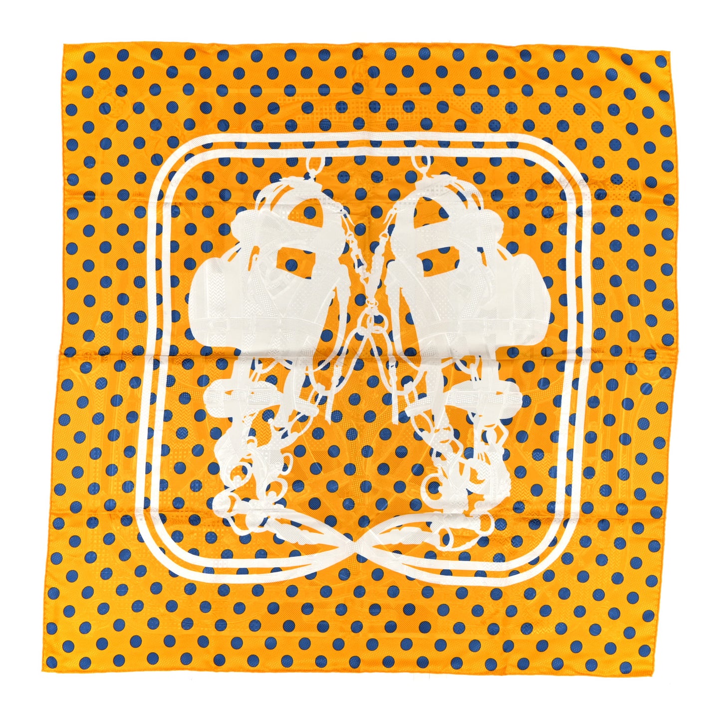 Silk Cavalcadour Brides De Gala Scarf 90