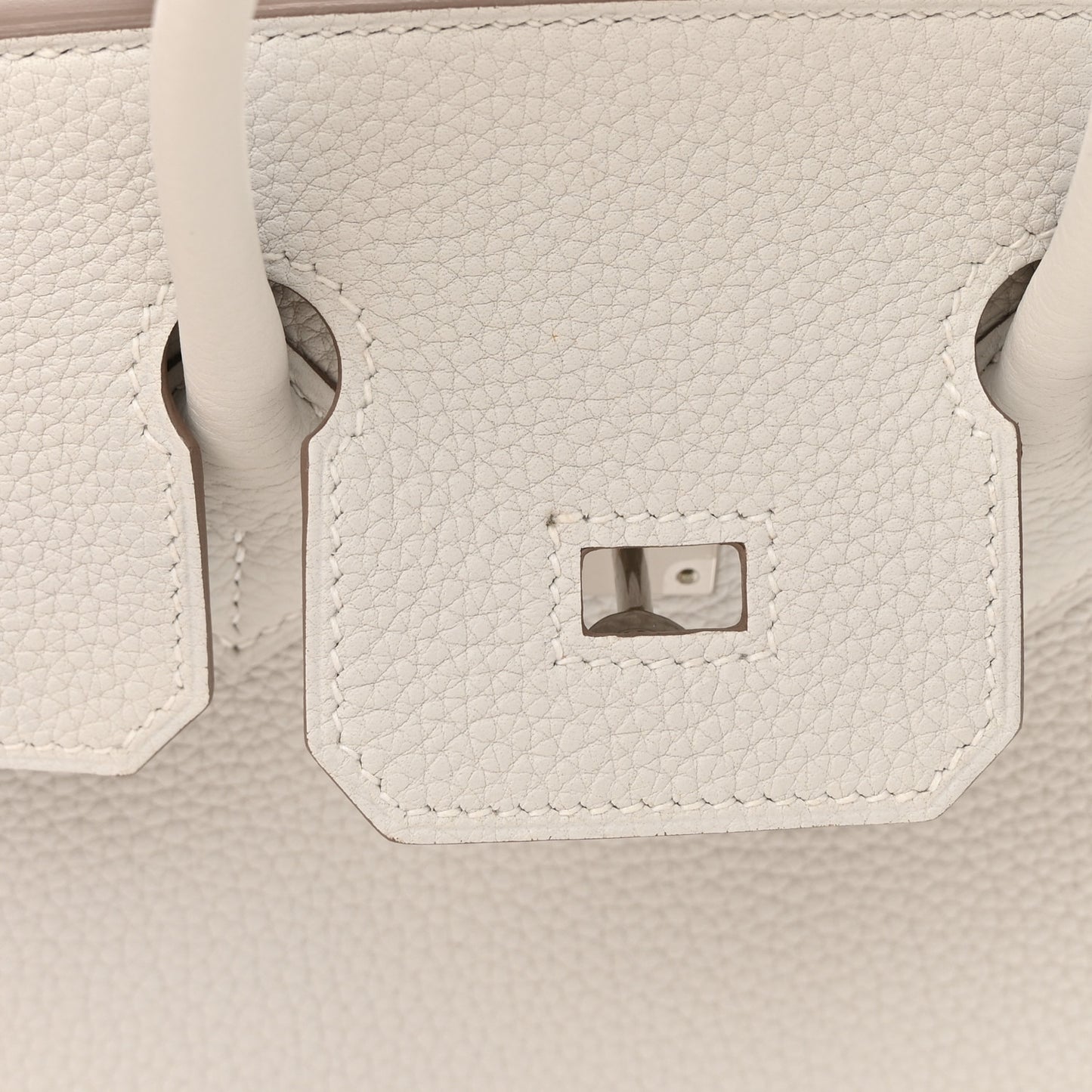 Togo Birkin 25 Gris Pale