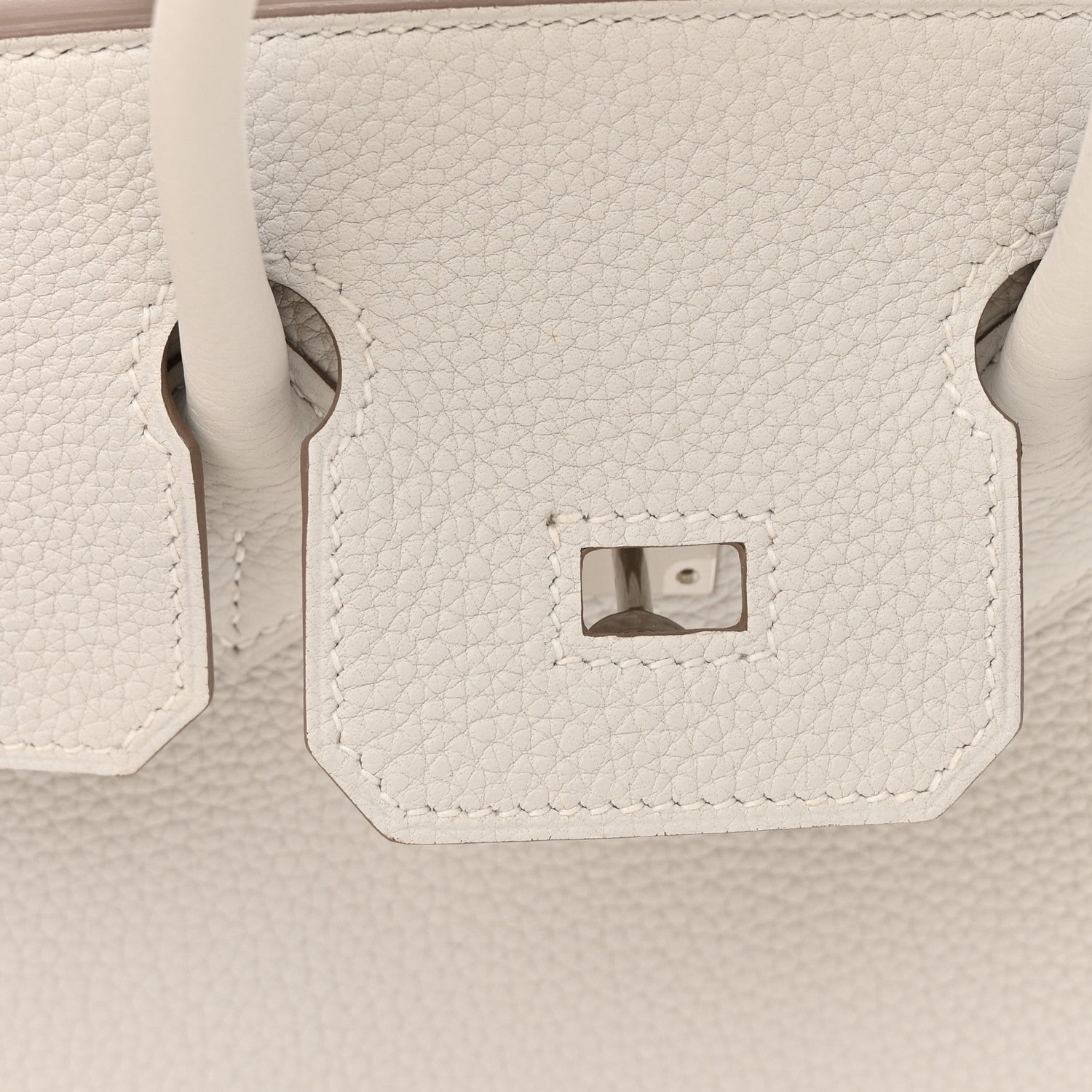 Hermes Togo Birkin 25 Gris Pale 14 of 15