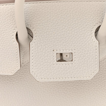 Hermes Togo Birkin 25 Gris Pale 14 of 15