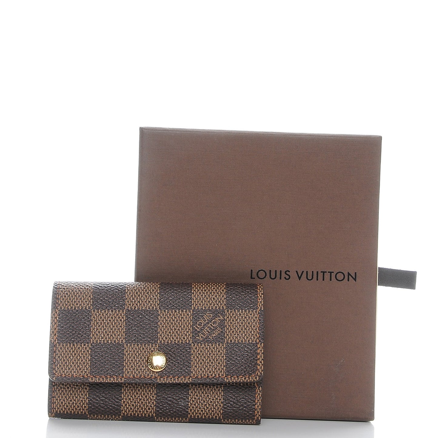 Damier Ebene Multicles 6 Key Holder
