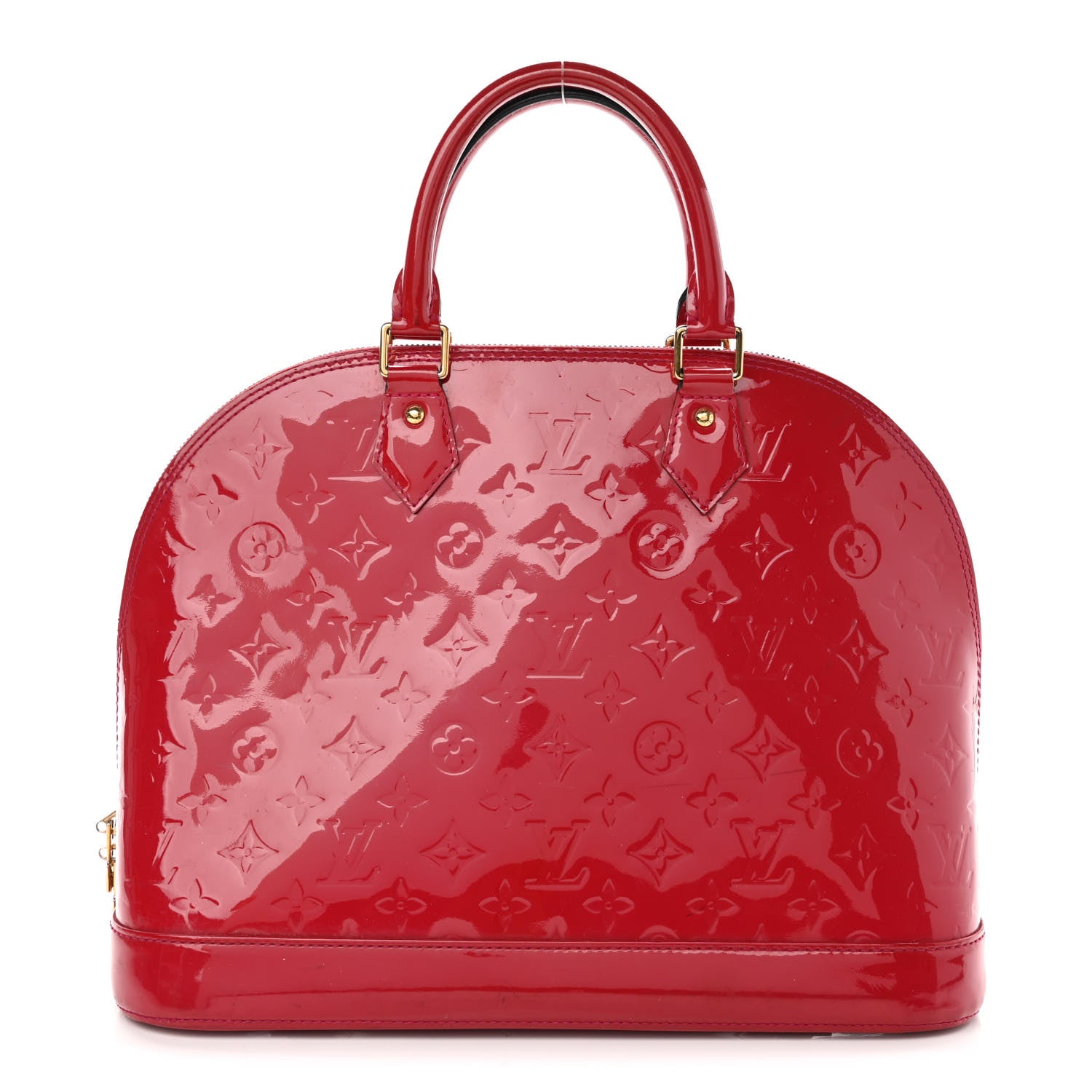 Louis Vuitton Vernis Alma MM Pomme D'Amour 1 of 13