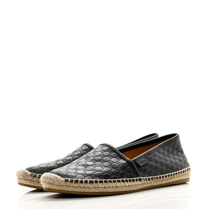 Gucci Microguccissima Signature Espadrilles 38 Black 3 of 11
