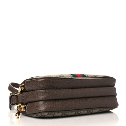 Gucci GG Supreme Monogram Web Mini Ophidia GG Bag Brown 3 of 7
