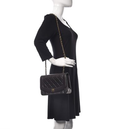 Chanel Lambskin Quilted Medium Single Flap Black 2 of 10