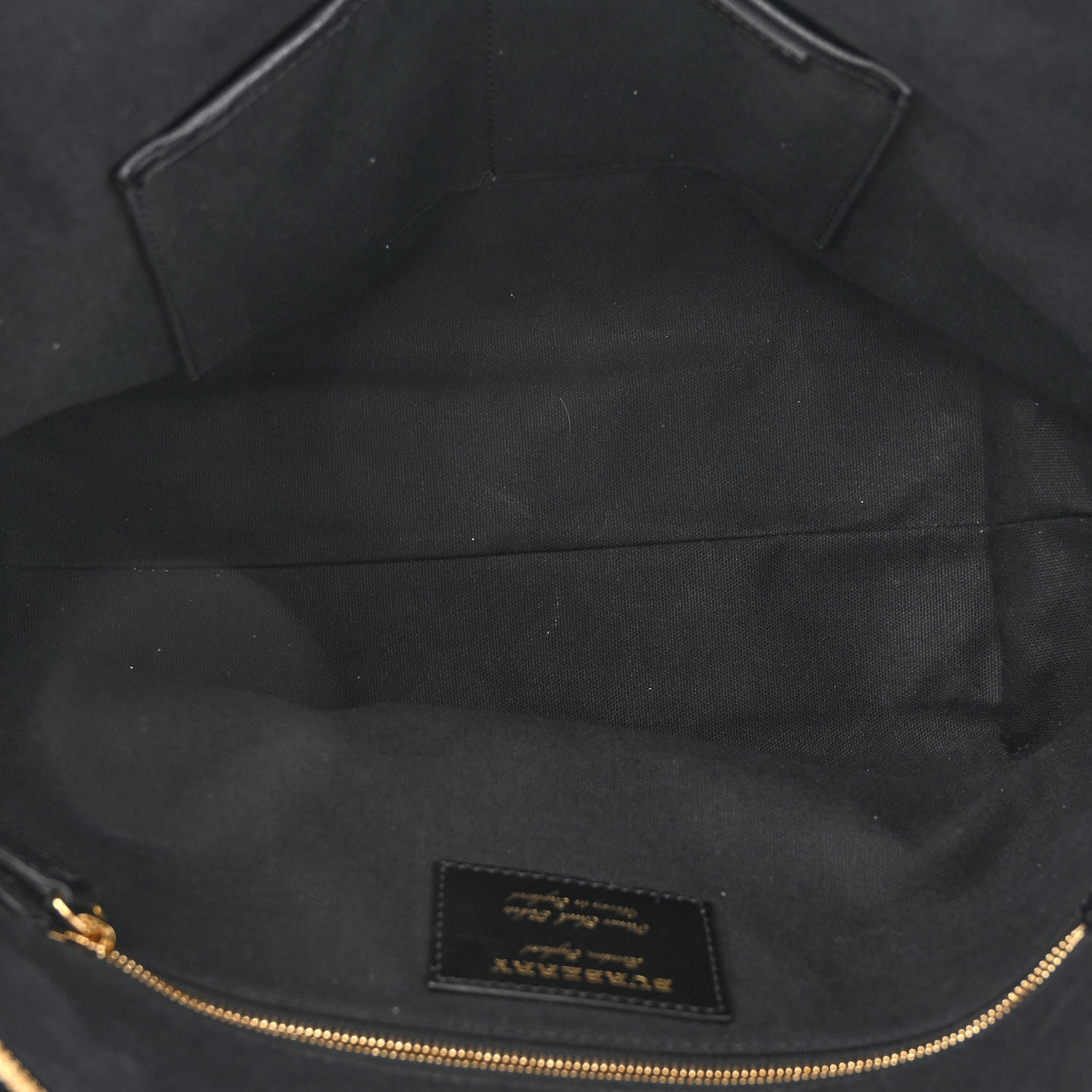 Burberry Derby Calfskin House Check Medium Welburn Tote Black 5 of 10