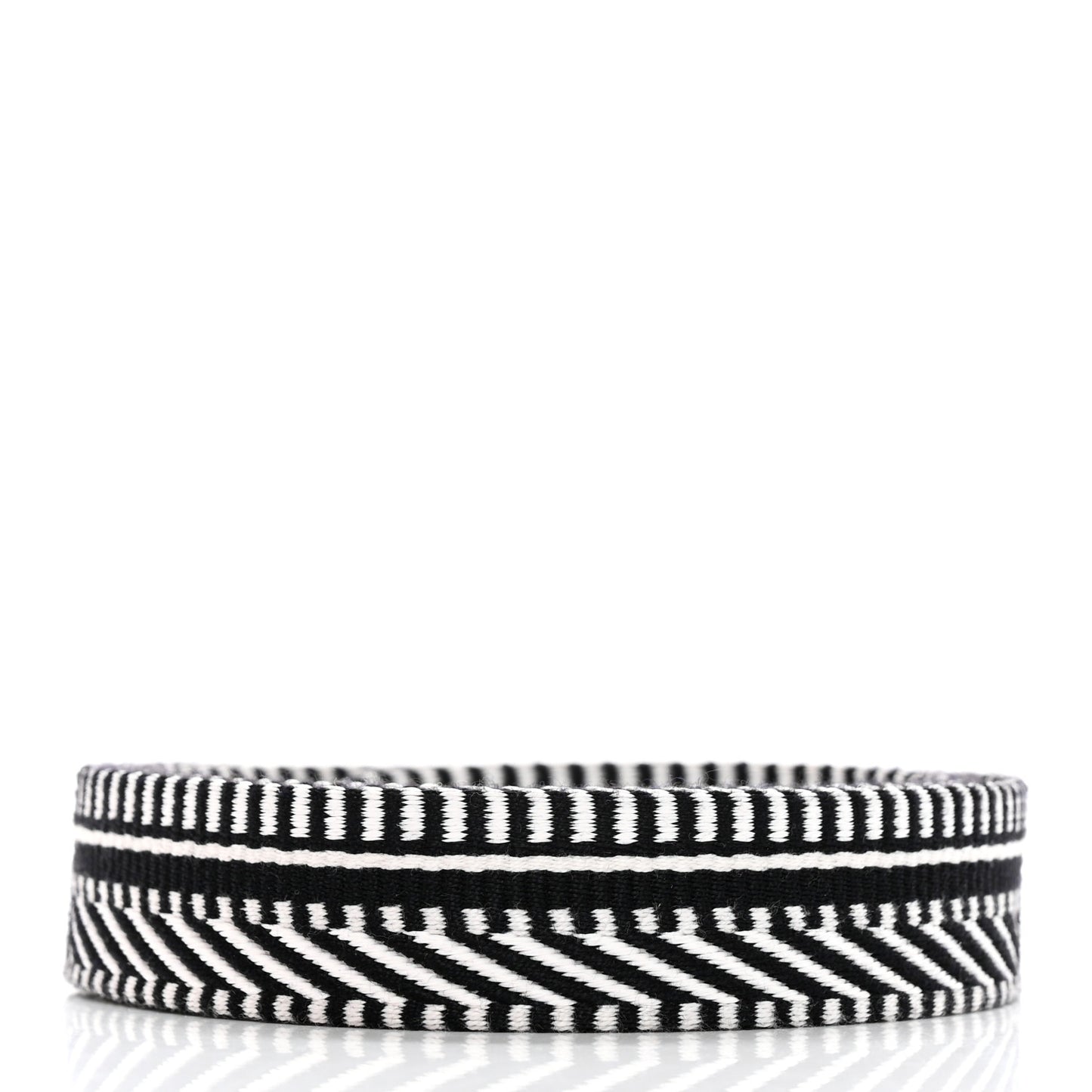 Toile Swift 25mm Sangle Cavale Shoulder Strap Black Ecru