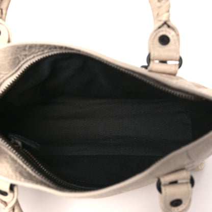 Balenciaga Agneau Arena Classic Hardware Le City Mini  Almond 5 of 10