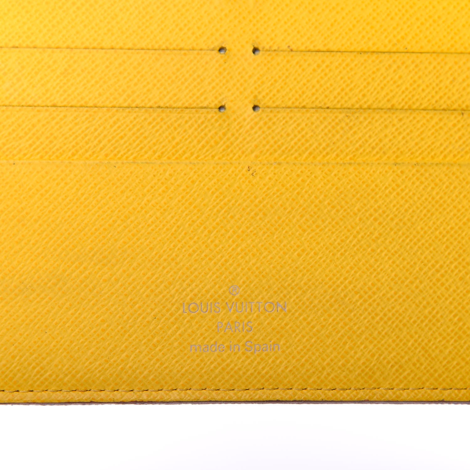 Louis Vuitton Monogram Multicolor Insolite Wallet White Citron 6 of 9